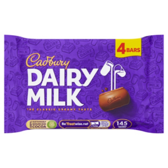 Picture of Dairy Milk MULTIPACK 4pk 108.8G M&W   x14